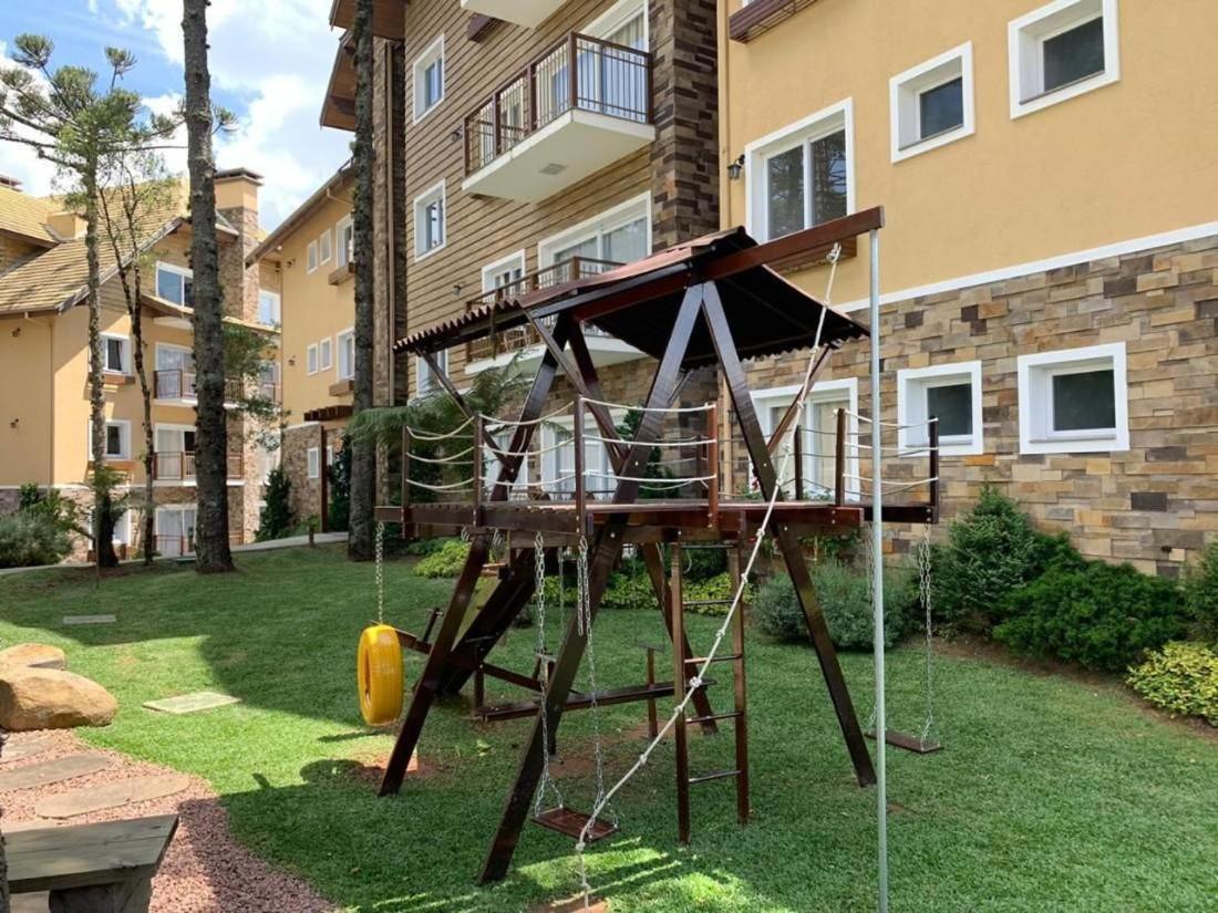 Apto 103 B,2, Proximo A Museus E Restaurantes, Condominio Com Piscina Aquecida. 그라마도 외부 사진